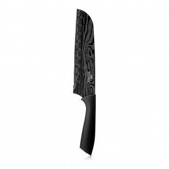 Нож Сантоку Walmer Titanium 18 см, цвет серый