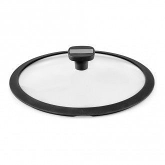 Крышка для сковороды и кастрюли Walmer Supreme, 24 см, цвет черный
