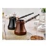 Турка керамическая для кофе Ceraflame Hammered, 0.65 л, цвет шоколад изображение №6