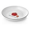 Миска фарфоровая для сервировки (порционный салатник) Walmer Salad, 23 см, цвет красный изображение №1