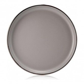 Тарелка обеденная Walmer Tracy, 26 см, цвет серый