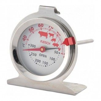 [уценка] Термометр для приготовления мяса в духовке Walmer (УЦЕНКА), цвет стальной