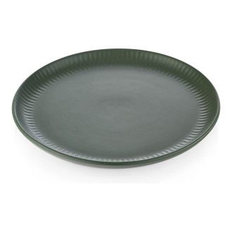 Тарелка десертная Walmer Ripple, 22 см, цвет зеленый