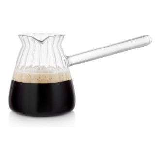 Турка для кофе стеклянная Walmer Wave, 0.5 л, цвет прозрачный