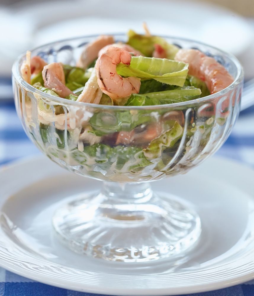 Салат-коктейль с креветками и авокадо, пошаговый рецепт с фото от автора Olgusha