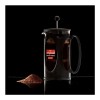 Кофейник френч-пресс Bodum Kenya New, 0.35 л, цвет черный изображение №7