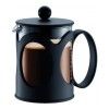 Кофейник френч-пресс Bodum Kenya New, 0.5 л, цвет черный изображение №0
