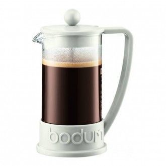 Кофейник френч-пресс Bodum Brazil, 0.35 л, цвет белый