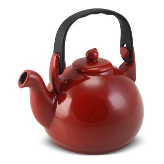 Чайник керамический Ceraflame Colonial, 1.7 л, цвет красный