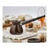 Турка керамическая для кофе Ceraflame Ibriks New, 0.24 л, цвет шоколад изображение №6