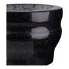 Ступка с пестиком из натурального камня Cole & Mason, 14 см, цвет черный изображение №5