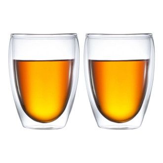Набор стаканов Walmer King 2 шт. с двойными стенками, 0.35 л, цвет прозрачный