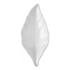 Блюдо сервировочное Walmer Leaf 18 см, цвет белый изображение №1