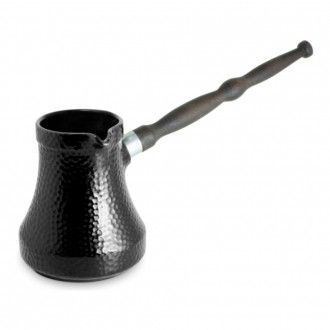 Турка керамическая для кофе Ceraflame Hammered, 0.35 л, цвет черный
