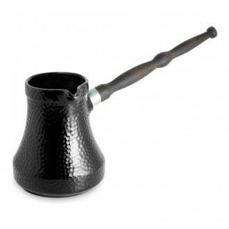 Турка керамическая для кофе Ceraflame Hammered, 0.5 л, цвет черный