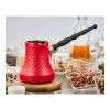 Турка керамическая для кофе Ceraflame Hammered, 0.5 л, цвет красный изображение №9