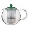 Чайник заварочный с прессом Bodum Assam, 0.5 л, цвет бирюзовый изображение №1