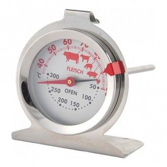 Термометр для приготовления мяса в духовке Walmer, цвет стальной