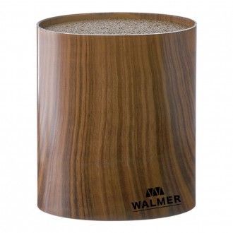 Подставка для ножей овальная Walmer Wood, цвет коричневый