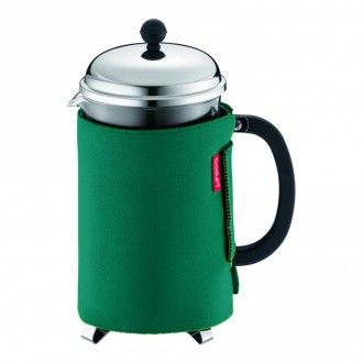 Чехол теплоизоляционный Bodum Nero для кофейников 1,5л, цвет зеленый