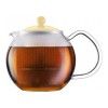 Чайник заварочный с прессом Bodum Assam, 0.5 л, цвет желтый изображение №0