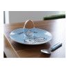 Подарочный набор детской посуды Kitchen Craft Bunny 3 предмета: подставка для яица, тарелка, ложка, цвет голубой изображение №3
