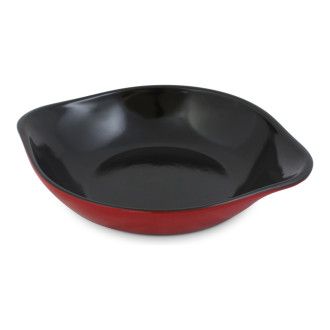 Форма керамическая для запекания круглая Ceraflame Gourmet, 0.5 л, цвет красный
