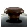 Кастрюля керамическая со стеклянной крышкой Ceraflame Chef, 1.3 л, цвет шоколад изображение №2