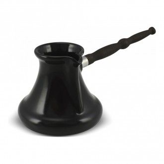 Турка керамическая для кофе Ceraflame Gourmet с индукционным покрытием, 0.55 л, цвет черный