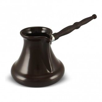 Турка керамическая Ceraflame Gourmet с индукционным покрытием, 0.55 л, цвет шоколад