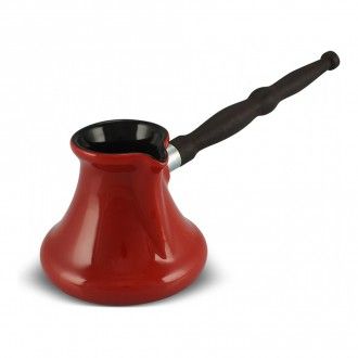 Турка керамическая для кофе Ceraflame Gourmet, 0.25 л, цвет красный