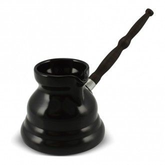 Турка керамическая Ceraflame Vintage с индукционным покрытием, 0.65 л, цвет черный
