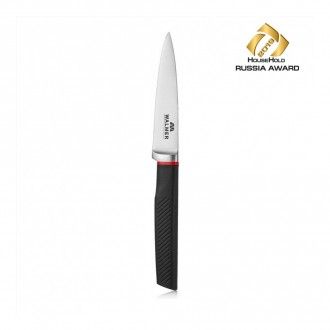 Нож для овощей Walmer Marshall 9 см, цвет черный
