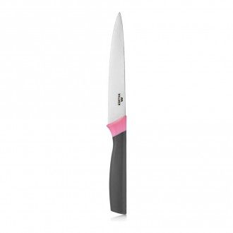 Нож универсальный Walmer Shell 13 см с чехлом, цвет черный