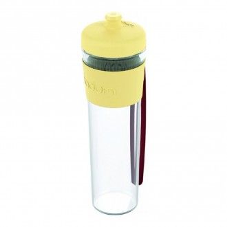 Бутылка для воды Bodum Bistro, 0.5 л, цвет банановый