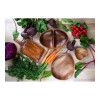 Блюдо сервировочное Walmer Organic, 12х12 см, цвет темное дерево изображение №4
