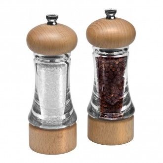 Набор мельниц для соли и перца Cole & Mason Everyday Basics 160 мм 2 шт, цвет светлое дерево