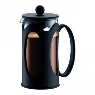 [уценка] Кофейник френч-пресс Bodum Kenya New (УЦЕНКА), 0.35 л, цвет черный