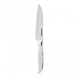Нож Сантоку Мини Redmond Marble 13 см, цвет серый