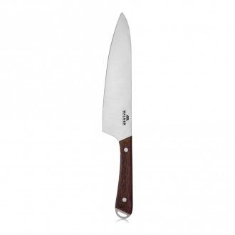 Нож Шеф Walmer Wenge 20 см, цвет коричневый