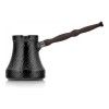 Турка керамическая для кофе Ceraflame Hammered, 0.65 л, цвет черный изображение №1
