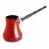 Турка керамическая для кофе Ceraflame Hammered, 0.65 л, цвет красный изображение №0