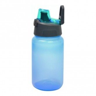 Бутылка для воды Wowbottles с автоматической крышкой, 0.5 л, цвет синий