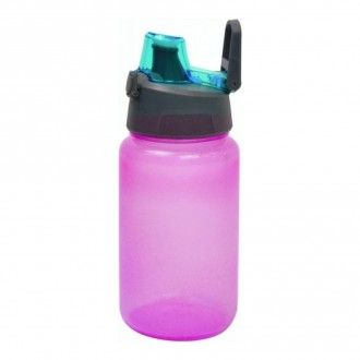 Бутылка для воды Wowbottles с автоматической крышкой, 0.5 л, цвет розовый