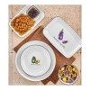 Блюдо сервировочное Walmer Salad 23х14 см, цвет фиолетовый изображение №3