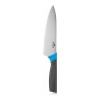 Набор Walmer Shell 2 предмета: нож шеф 18 см с чехлом + нож разделочный для мяса 20 см с чехлом, цвет черный изображение №1