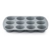 Набор Walmer 2 предмета: форма для 12 маффинов Bristol + сушилка для посуды Handy, цвет серый изображение №1
