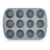 Набор Walmer 2 предмета: форма для 12 маффинов Bristol + сушилка для посуды Handy, цвет серый изображение №2