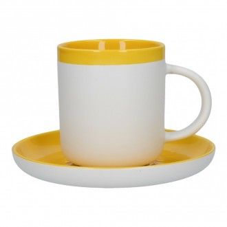 Чайная пара Kitchen Craft Barcelona, 0.26 л, цвет желтый