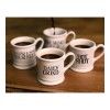 Набор кофейных чашек для эспрессо Kitchen Craft 4 шт., 0.06 л, цвет белый изображение №1